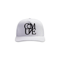 COMUNE STACK TRUCKER HAT | White