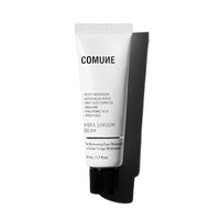 Comune Hydra Shroom Crem 50mL / 1.7 fl.oz, on white background, front view. An hydrating face cream with reishi mushroom, astragalus roots, superfood complex, squalane, hyaluronic acid, and tripeptides. Clean, natural, vegan & cruelty-free.