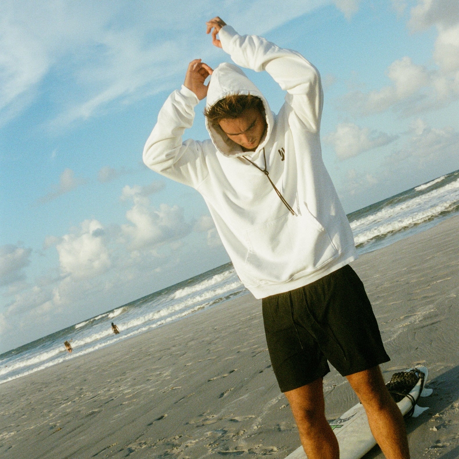 COMUNE LUKA HOODIE | White