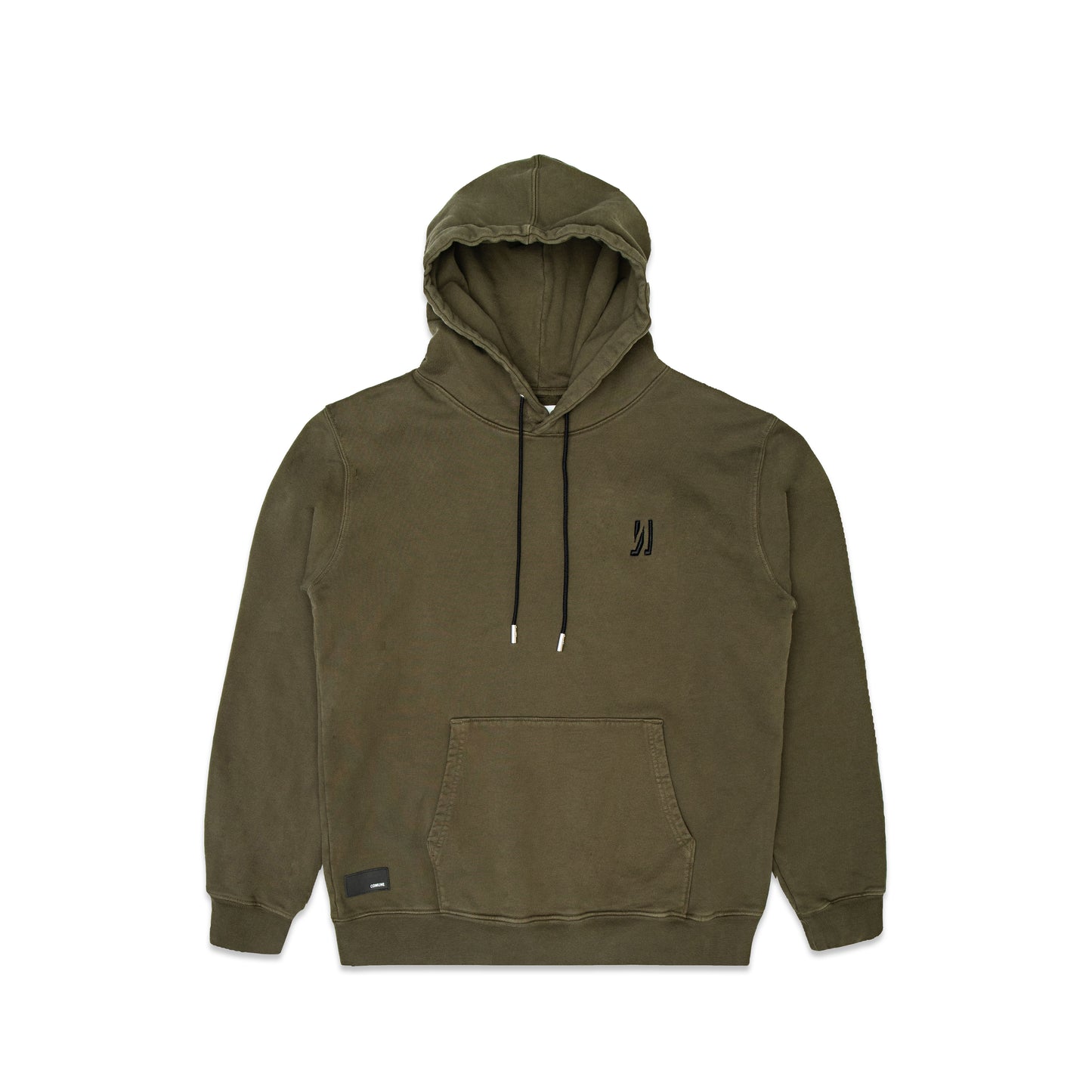 COMUNE LUKA HOODIE | Classic Hoodie Sweatshirt | Army Green