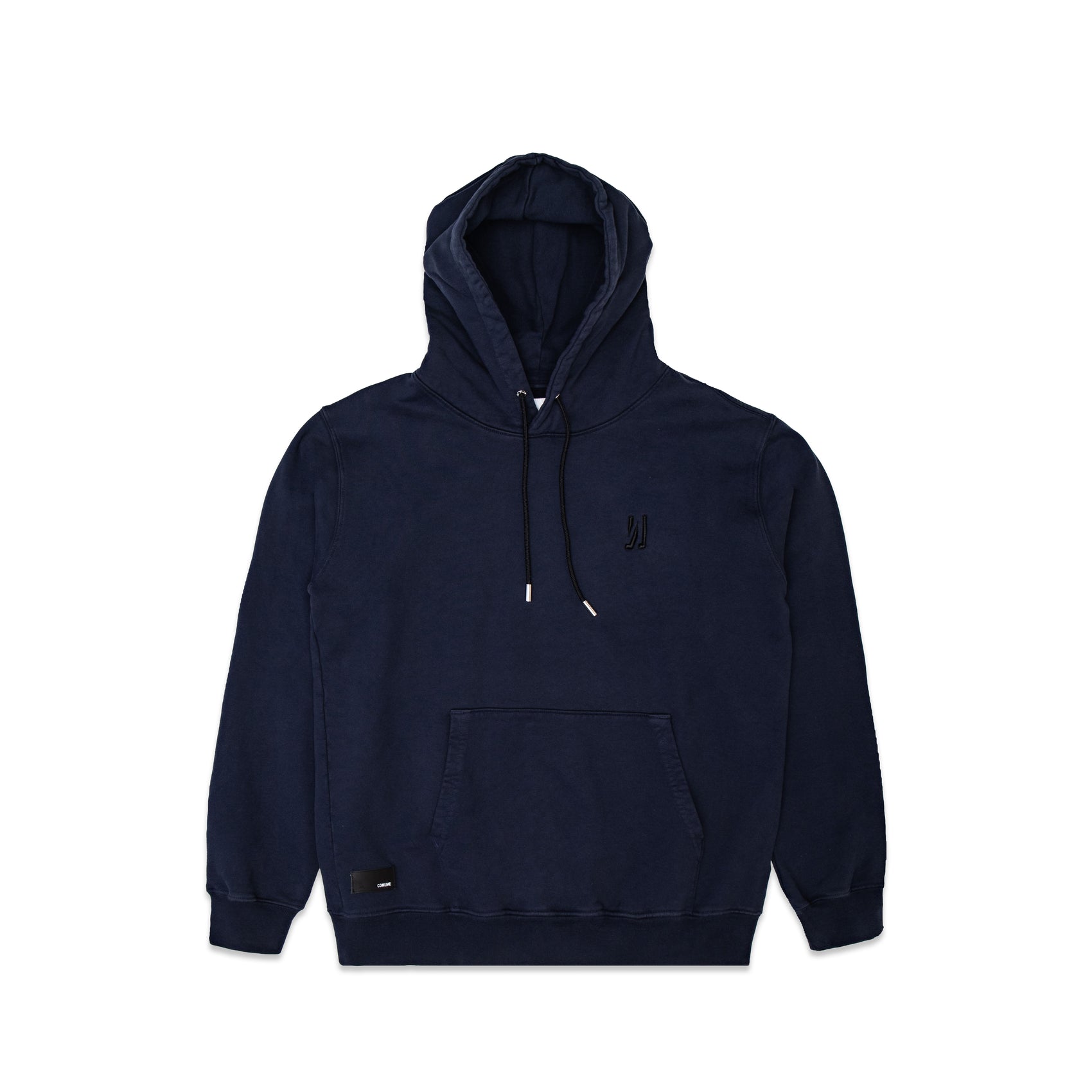 COMUNE LUKA HOODIE | Classic Hoodie Sweatshirt | Navy