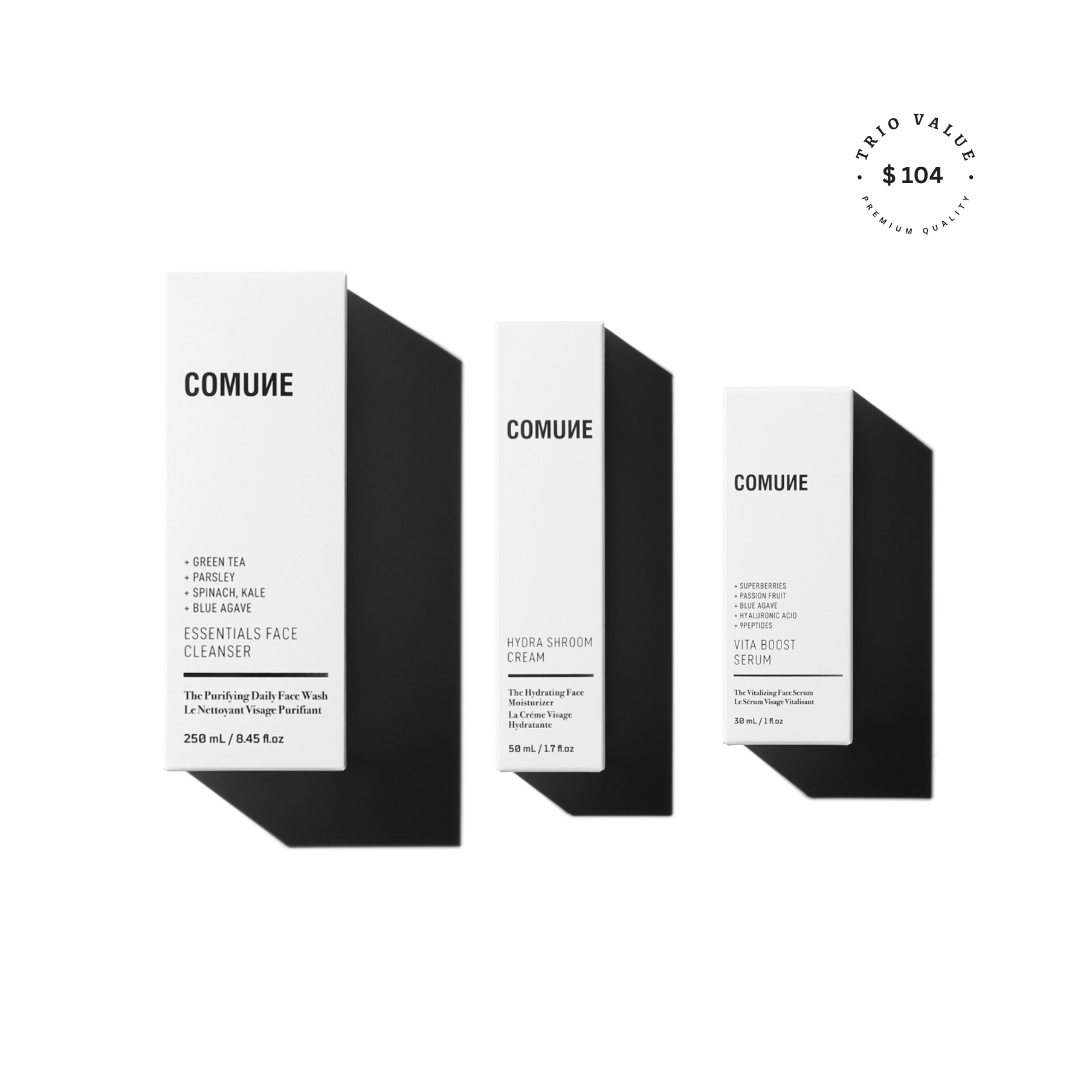Comune Daily Skincare Trio Box