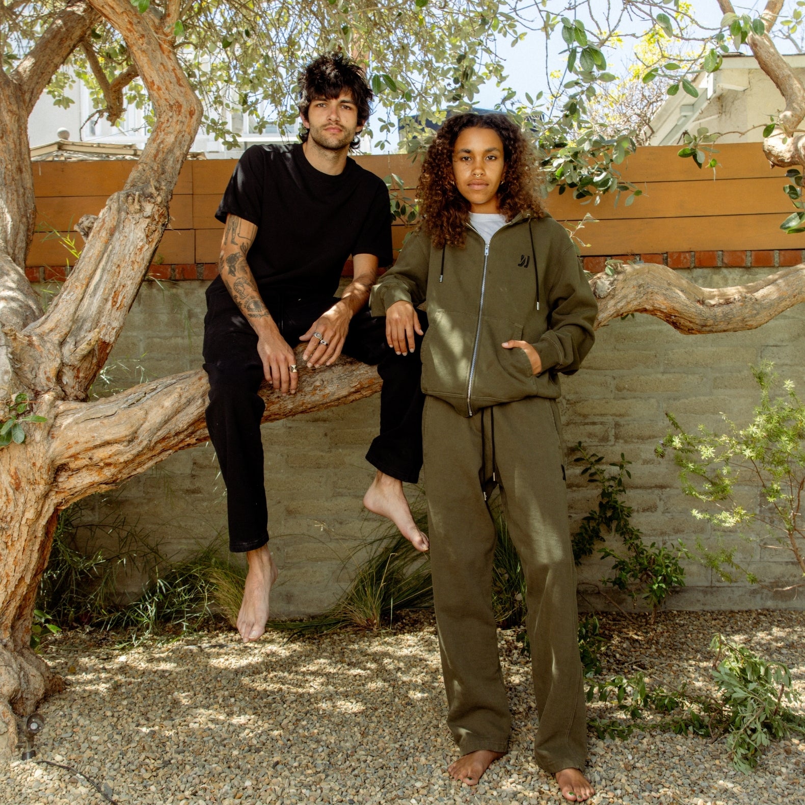 Luka Zip-Up | Army Green