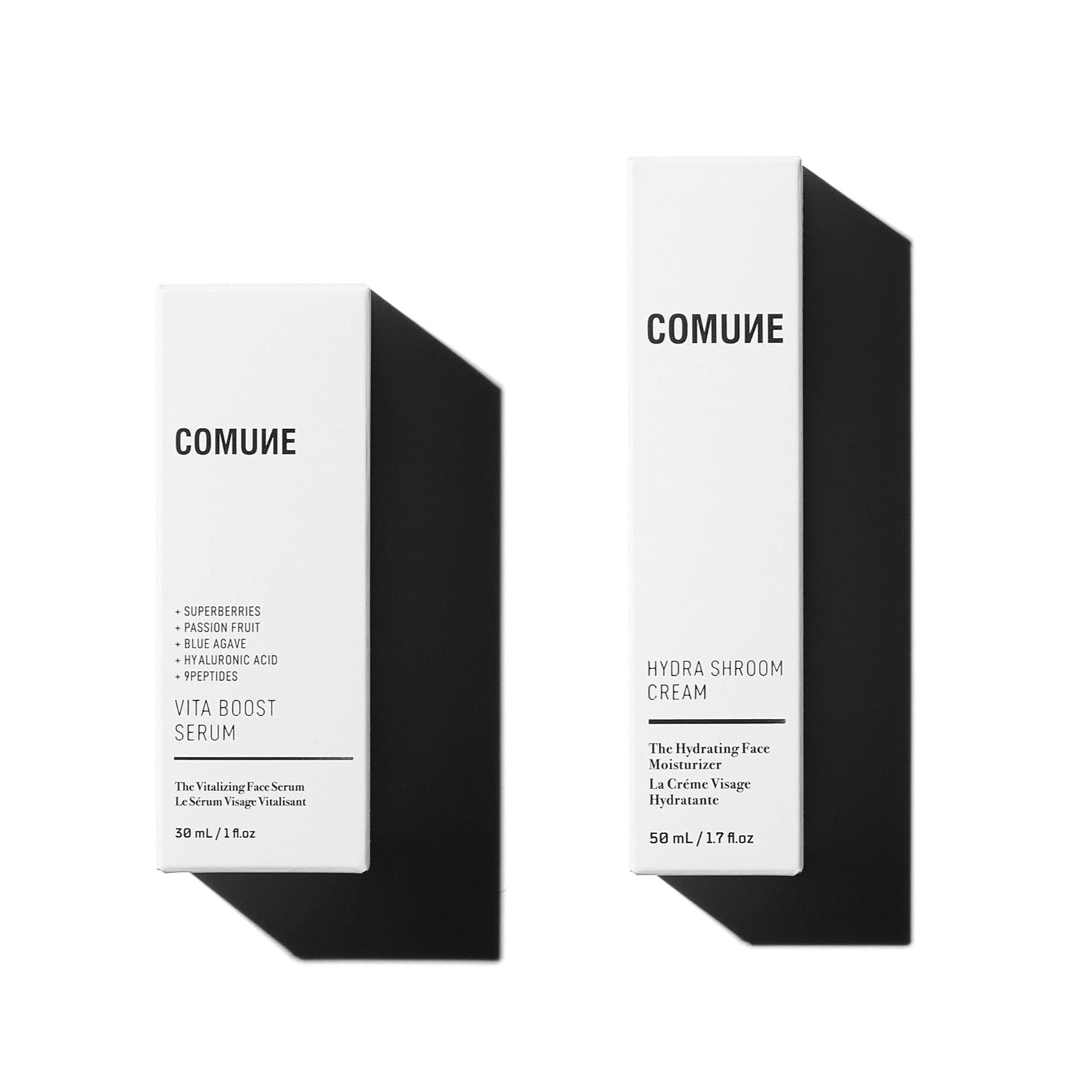 Comune Vita Boost Serum + Hydra Shroom Cream