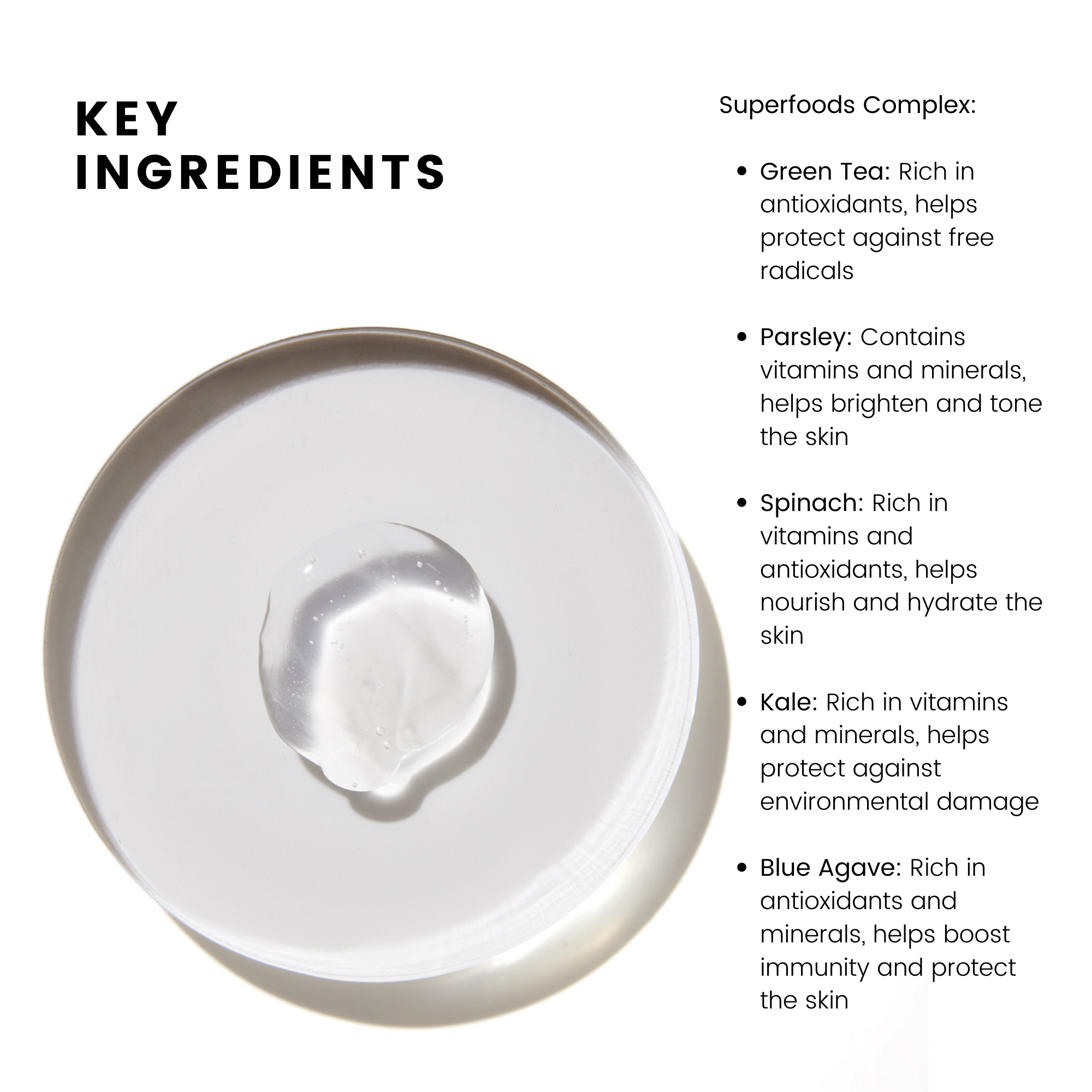 Comune Essentials Face Cleanser Key Ingredients