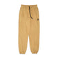 Comune Enzo Joggers heavyweight cotton in acorn color on white background, front view. COMUNE ENZO JOGGER | Acorn