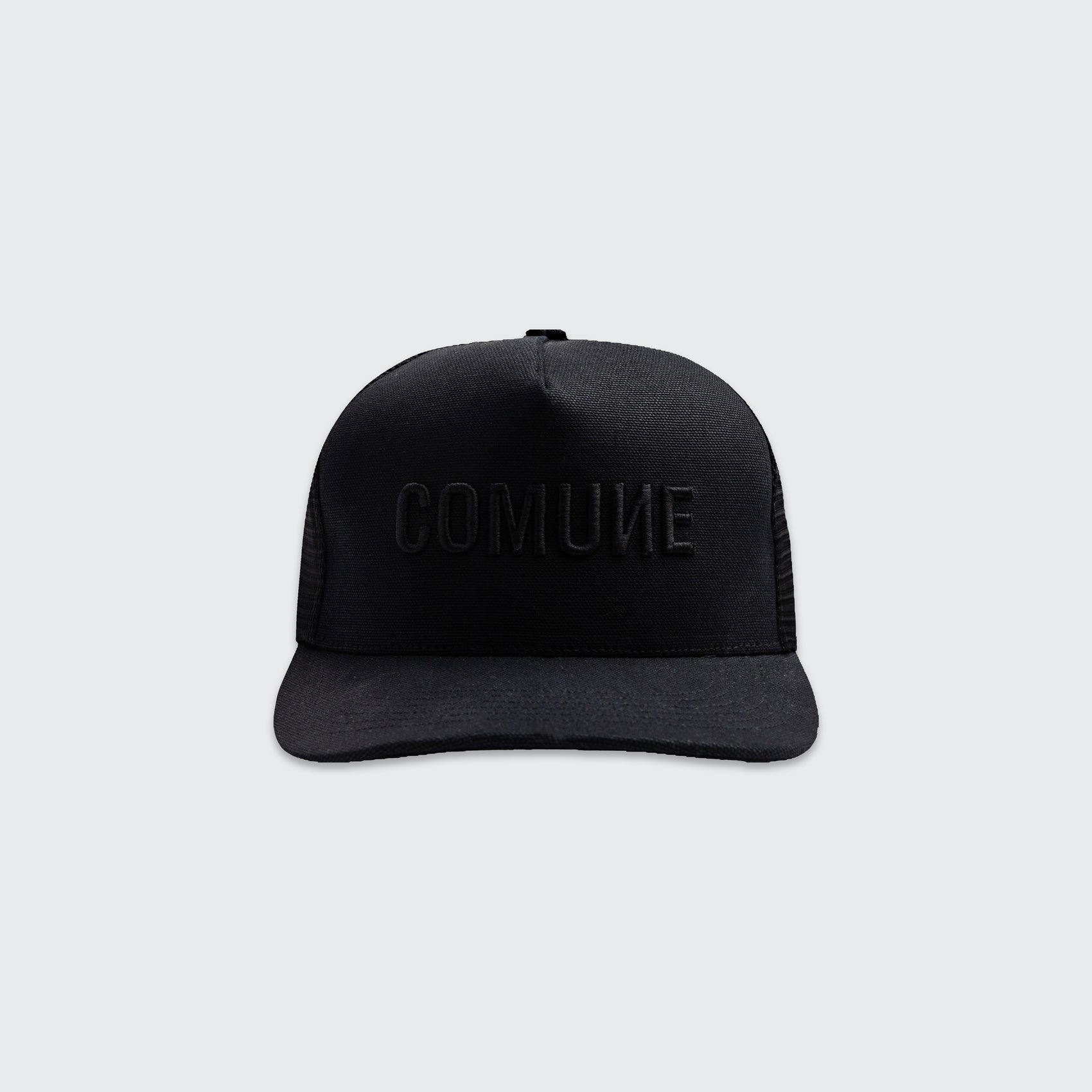 TONAL TRUCKER HAT | Black