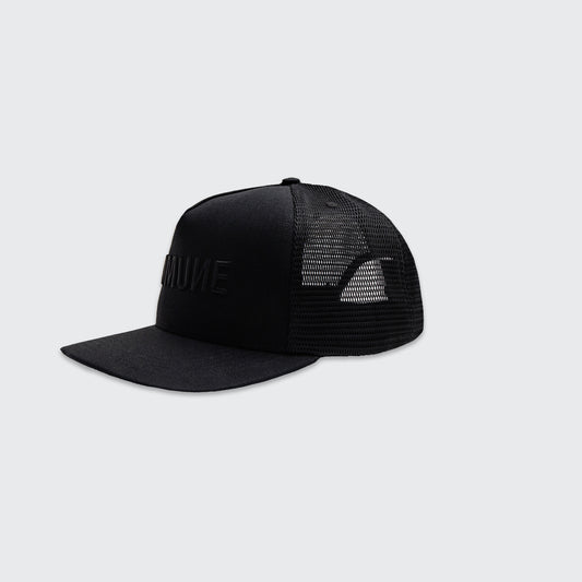 TONAL TRUCKER HAT | Black