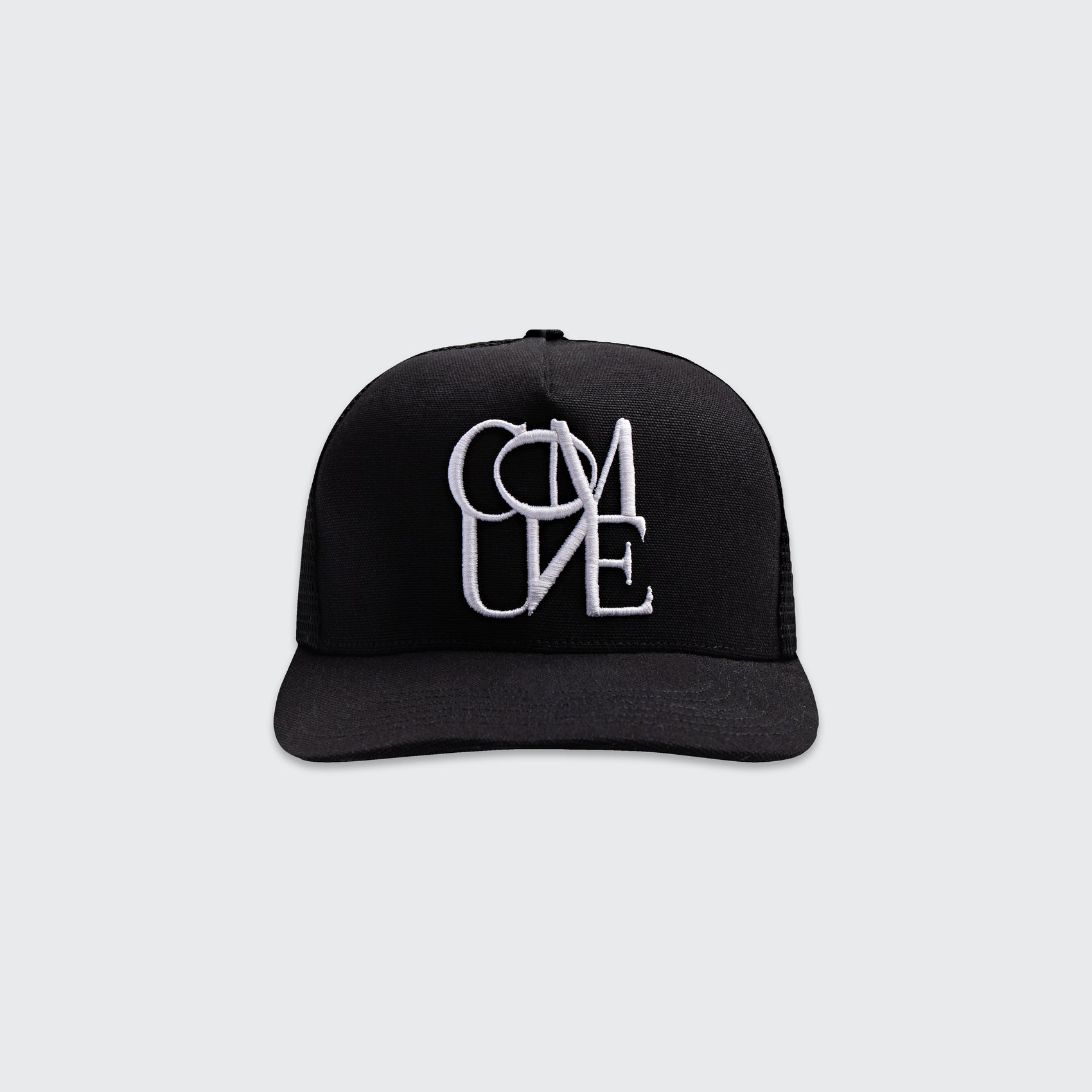 STACK TRUCKER HAT | Black