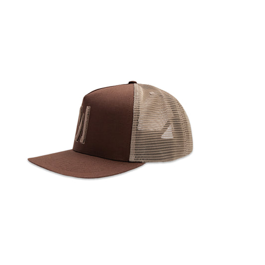 COMUNE ICON TRUCKER HAT | Brown