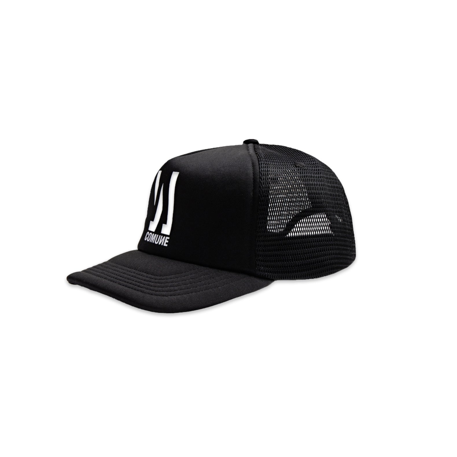 COMUNE ICON ACTIVE TRUCKER HAT | Black