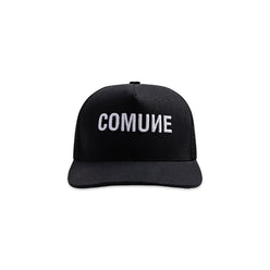 COMUNE LOGO TRUCKER HAT | Black