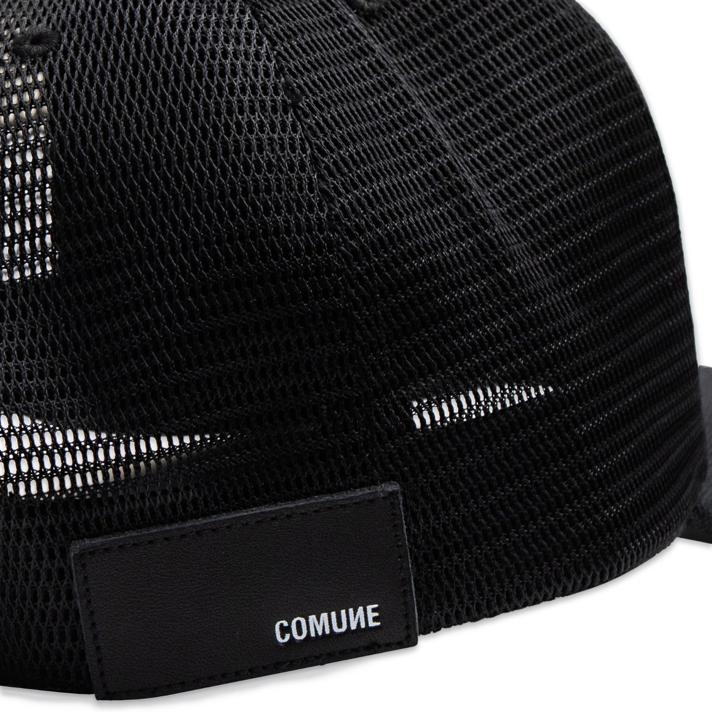 COMUNE LOGO TRUCKER HAT | Black