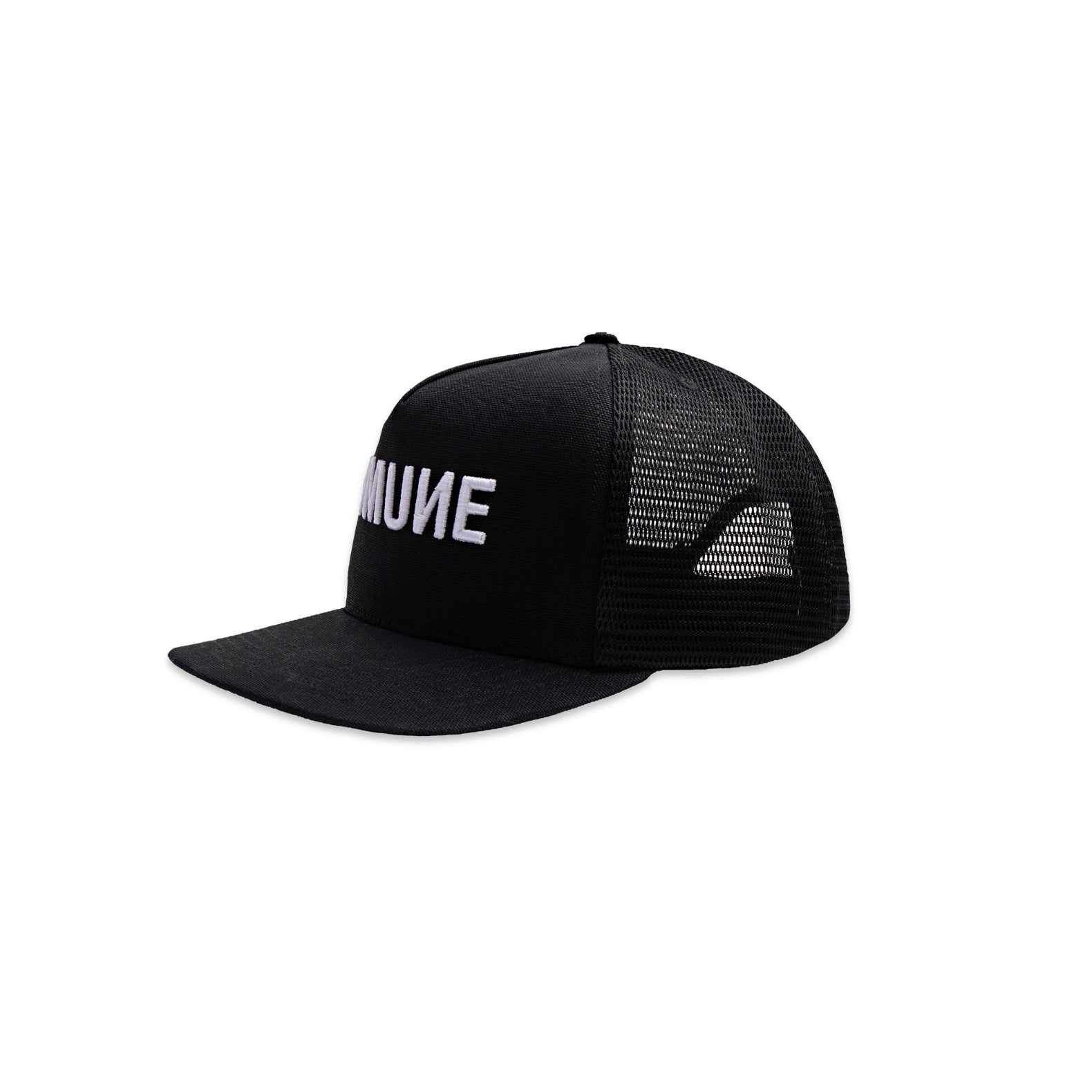 COMUNE LOGO TRUCKER HAT | Black