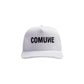COMUNE LOGO TRUCKER HAT | White