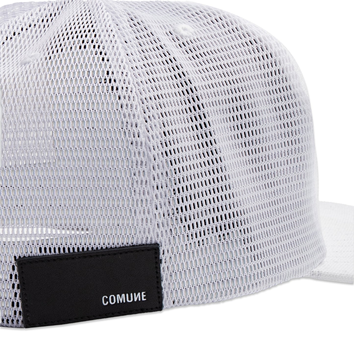 COMUNE LOGO TRUCKER HAT | White