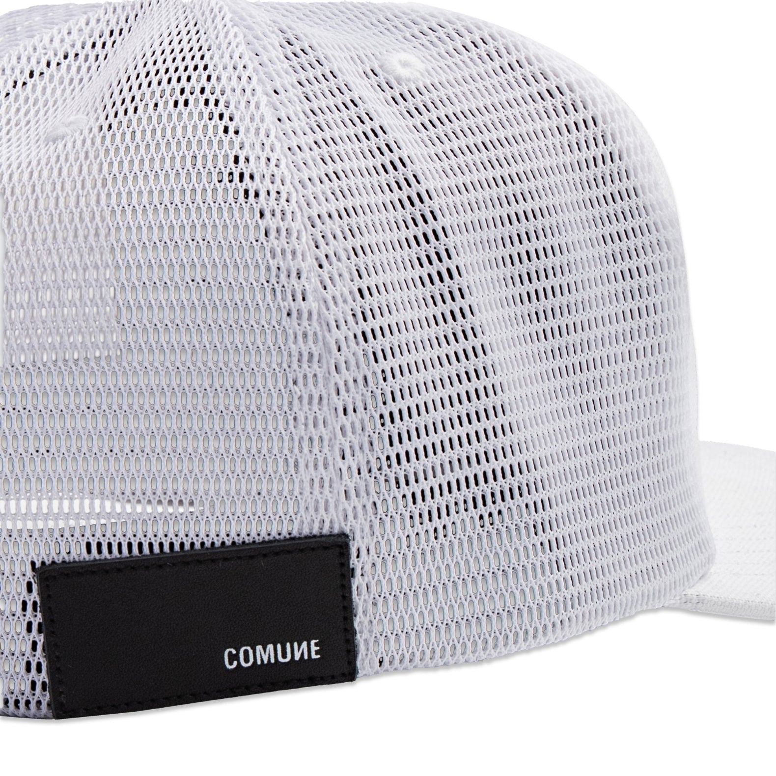 COMUNE LOGO TRUCKER HAT | White