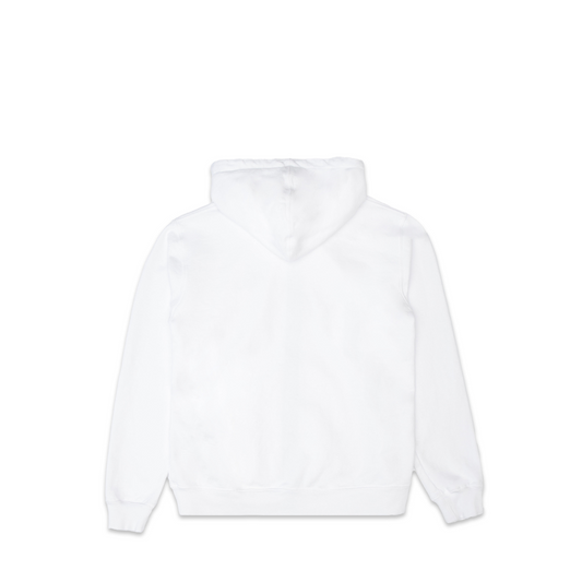 COMUNE LUKA ZIP-UP | Classic Sweatshirt | White