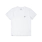 Comune Nori tee in soft 100% supima cotton in white color on white background, front view. COMUNE NORI TEE | White