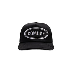 COMUNE PATCH ACTIVE TRUCKER HAT | Black