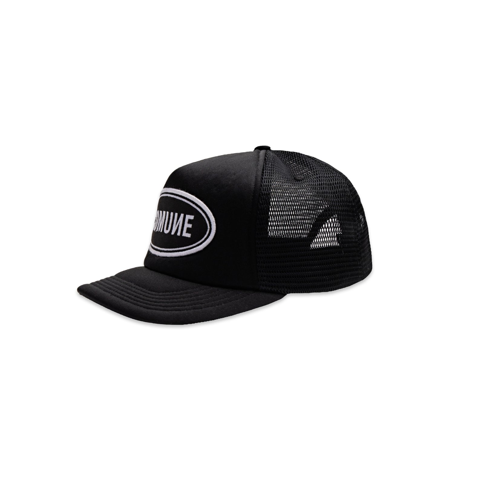 COMUNE PATCH ACTIVE TRUCKER HAT | Black