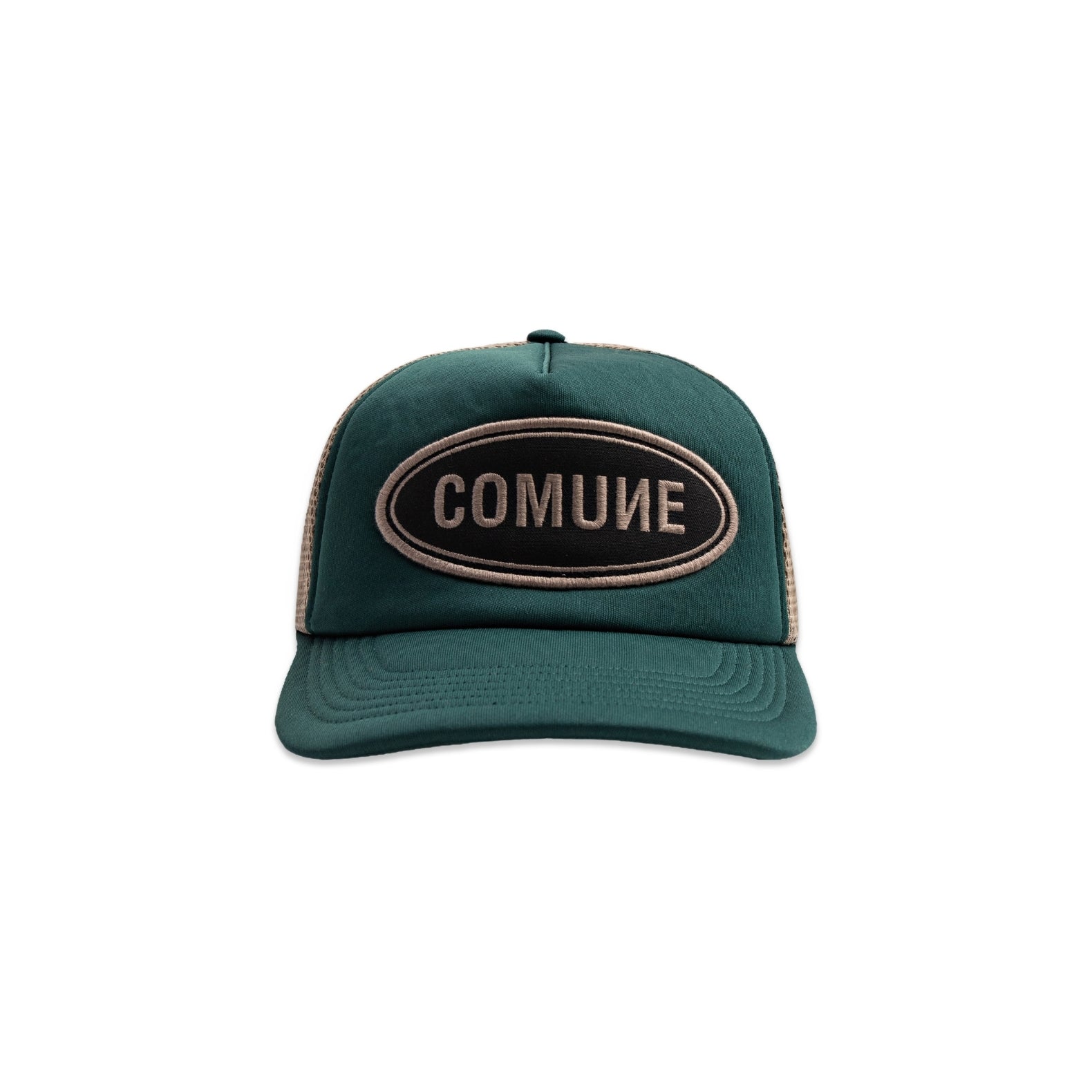 COMUNE PATCH ACTIVE TRUCKER HAT | Hunter Green