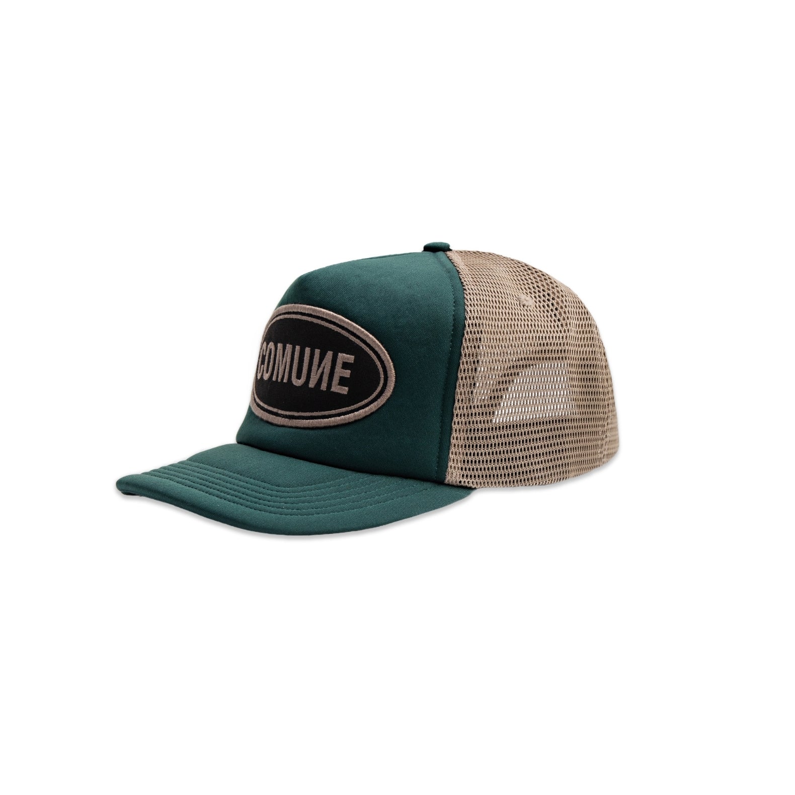 COMUNE PATCH ACTIVE TRUCKER HAT | Hunter Green