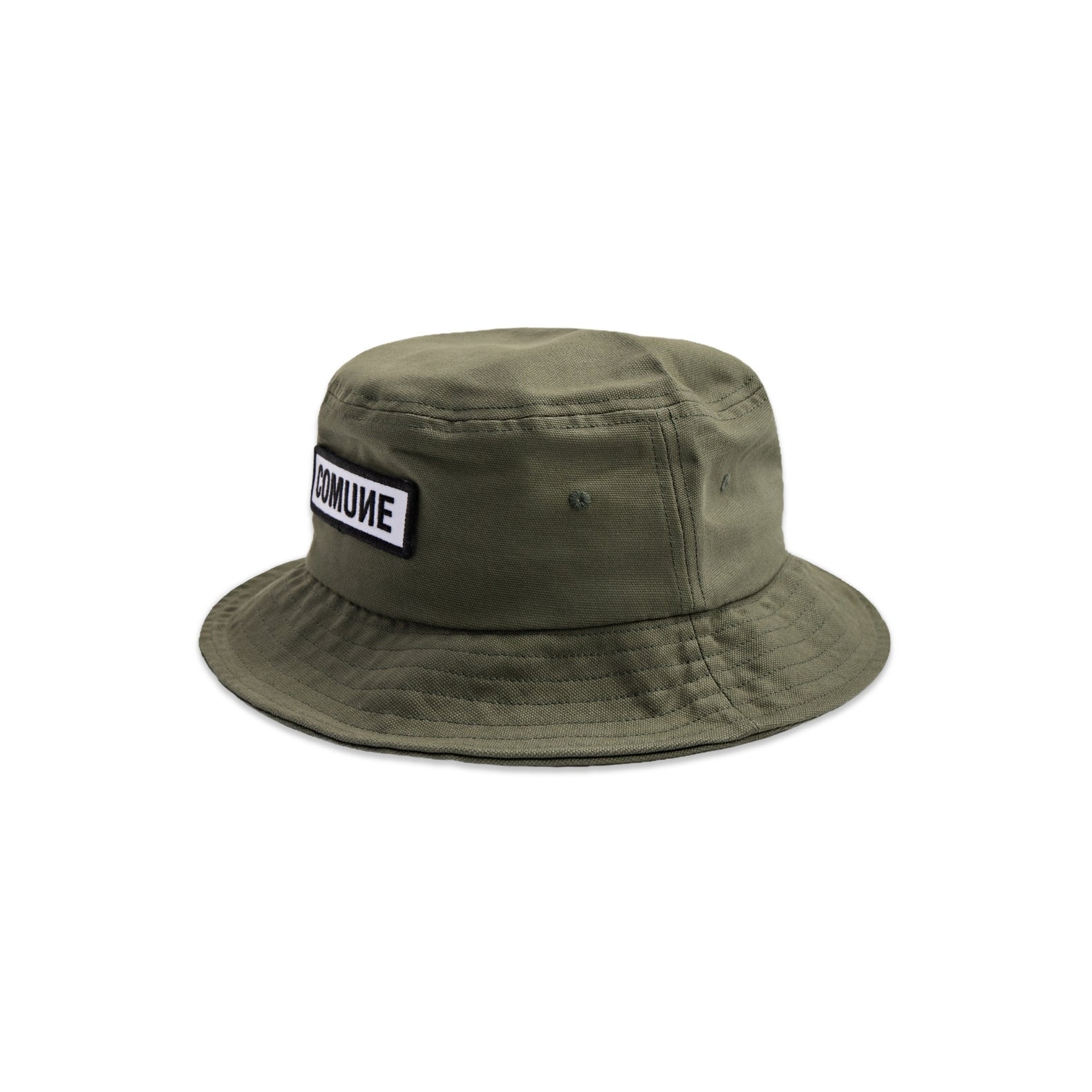 COMUNE PATCH BUCKET HAT | Army Green
