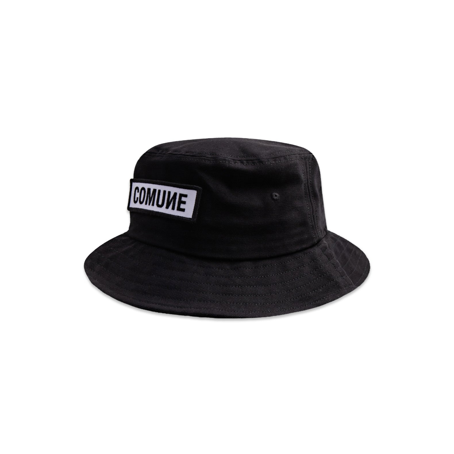 COMUNE PATCH BUCKET HAT | Black