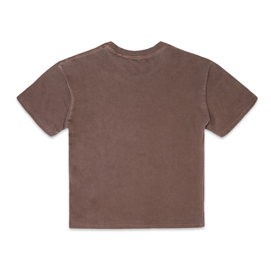 COMUNE RYDER OVERSIZED TEE | Vintage Essentials | Brown