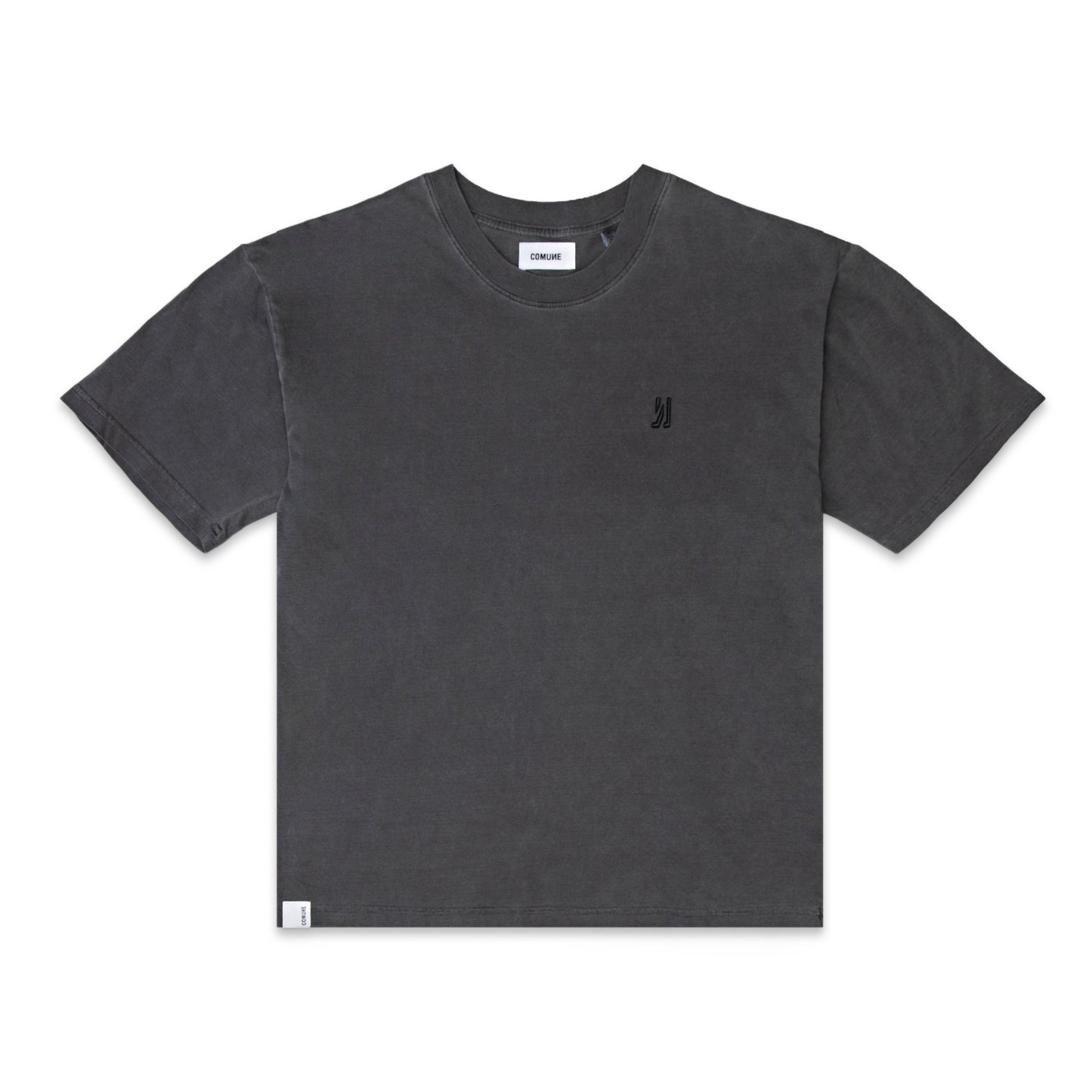 COMUNE RYDER OVERSIZED TEE | Faded Black