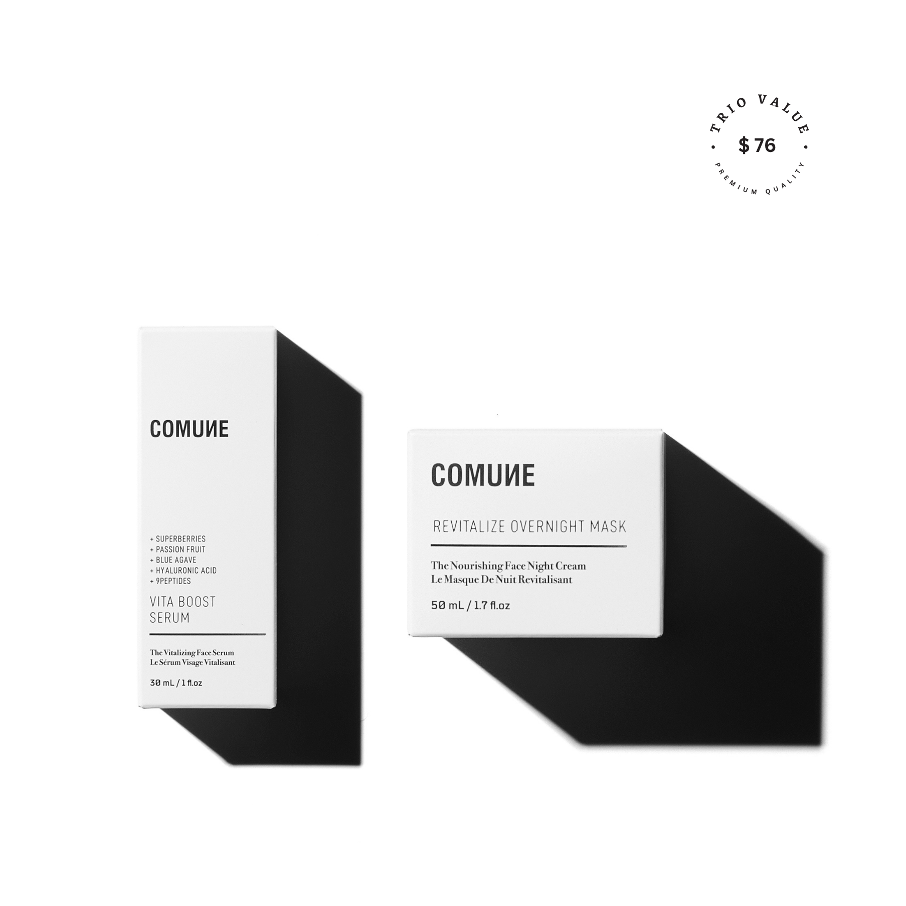 Comune Revitalize Boost Therapy Duo Box