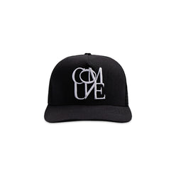 COMUNE STACK TRUCKER HAT | Black