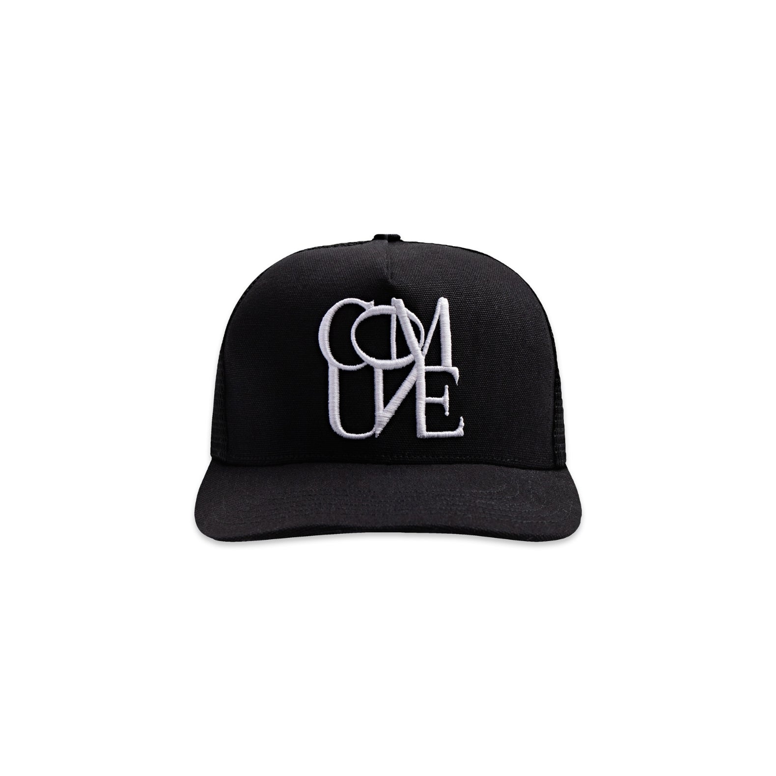 COMUNE STACK TRUCKER HAT | Black