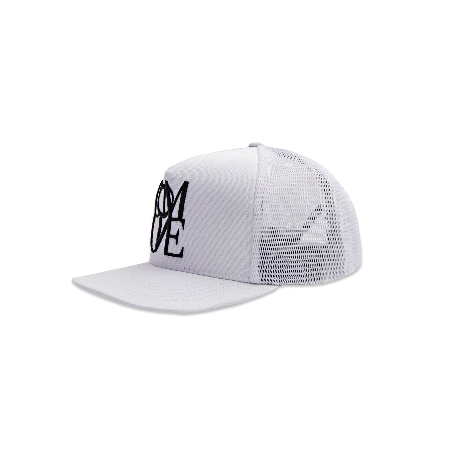 COMUNE STACK TRUCKER HAT | White