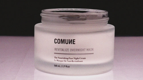 Comune Revitalize Overnight Mask Video