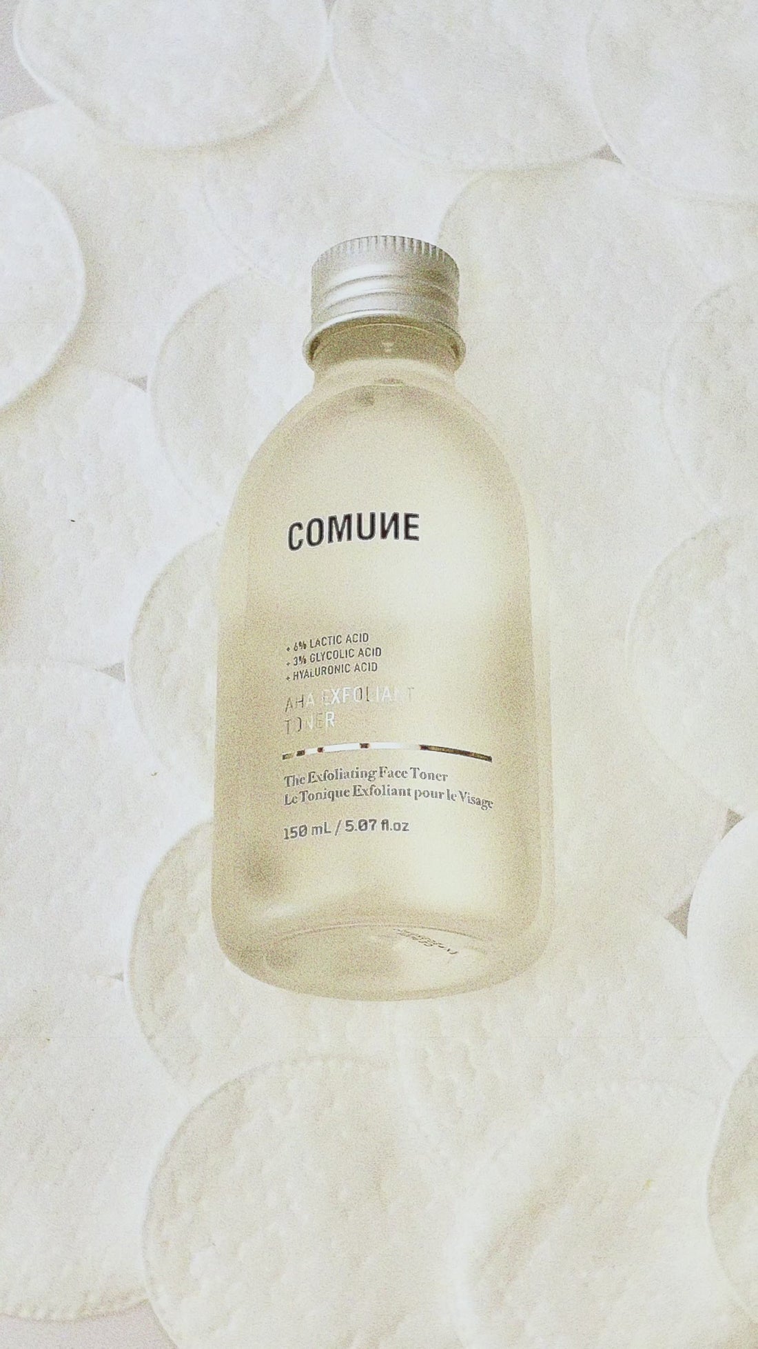 Comune AHA Exfoliant Toner Video